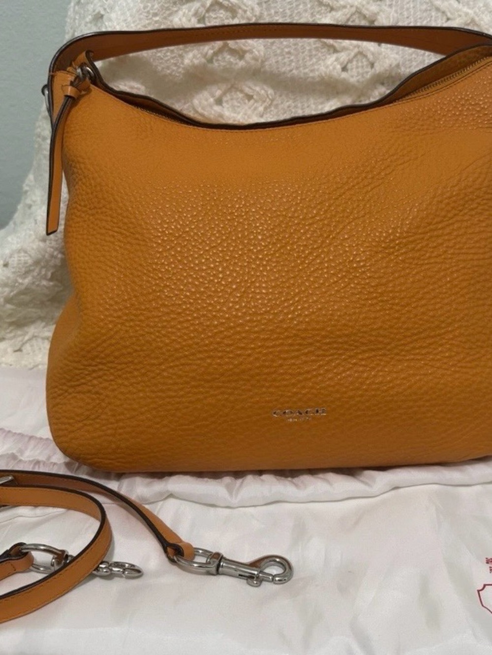 Coach Bleecker Sullivan  Pebbled Leather Hobo